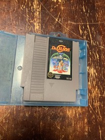 Dr. Chaos Nintendo NES Original Video Game - Vintage Comes With Clamshell Case