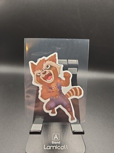 Marvel Hero Vinyl Mash Up Sticker Trading Collectibles! Rocket Raccoon & Groot