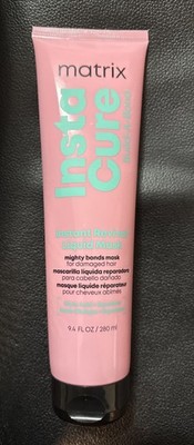 Matrix Instacure Build-A-Bond Instant Revival Liquid Mask For Damaged Hair,9.4oz