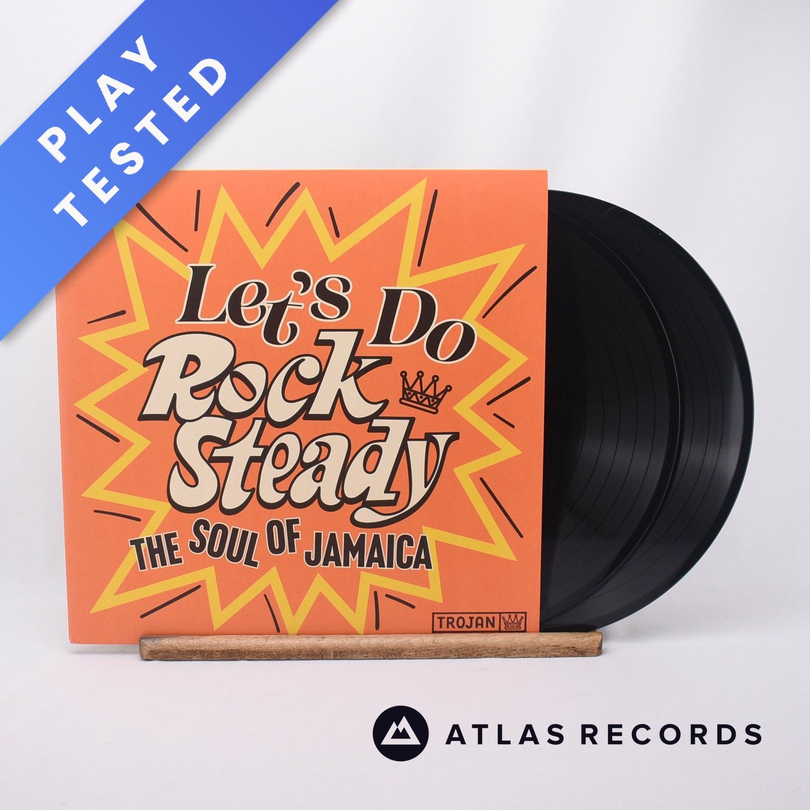 Various Let's Do Rock Steady Gatefold 2 x LP Vinyl Record TJDLP617 - NM/EX