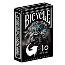 Bicycle Godzilla playing cards