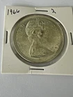 1966 Canada Silver Dollar. ASW .6 oz. of silver, From Roll of Twenty