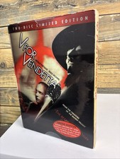 RARE V For Vendetta DVD 2 DISC LIMITED EDITION W/ LENTICULAR SLIPCOVER