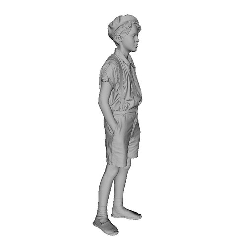 1/35 WW2 Young Civilian Boy Resin Model figure Unassembled and Unpainted kit - Picture 17 of 20