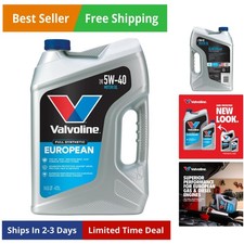 European Vehicle Full Synthetic SAE 5W-40 Motor Oil 5 QT 51.78 per gallon