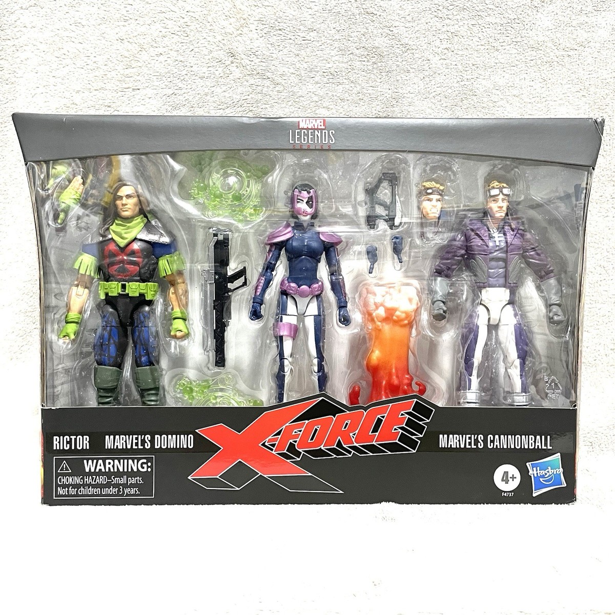 ハズブロ マーベルレジェンド X-force リクター ドミノ キャノンボール
