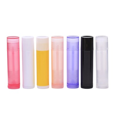  56pcs 5g Women Empty Plastic Lip Balm Tubes Behälter Lipgloss
