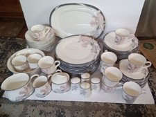 Noritake New Decade Cafe Du Soir 9091 Dinner Set 5 Pcs For 12 Plus Extras 69 pcs