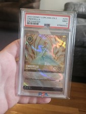 2023 Disney Lorcana EN2 Cinderella 205/204 Enchanted Rise of Floodborn PSA 9