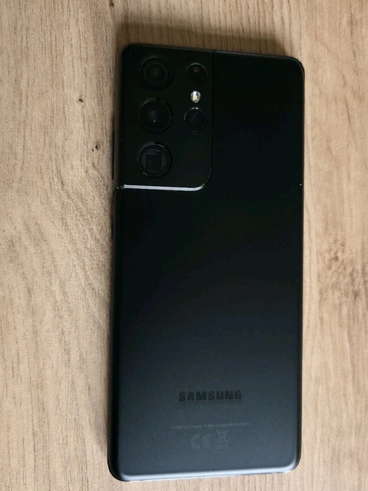 Samsung Galaxy S21 Ultra 5G SM-G998B/DS - 128GB - Phantom Black  - Bild 2 von 4