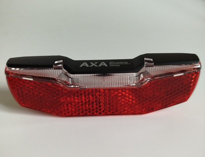 AXA Blueline Steady LED Fahrrad Rücklicht Nabendynamo Standlicht 80mm