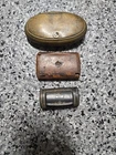 LOT OF 3 RARE CIVIL WAR ERA SNUFF BOXES! NICE!! L@@K!