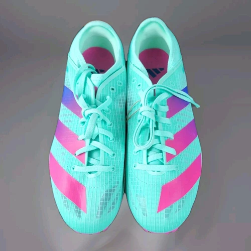 Scarpe da corsa Adidas Sprintstar GV9067 Celadon Turchese da uomo taglia 10 5 nuove senza scatola