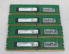 Lot 4x 4GB 16GB Micron MTA9ASF51272PZ-2G1A2II PC4-2133P ECC Server Memory