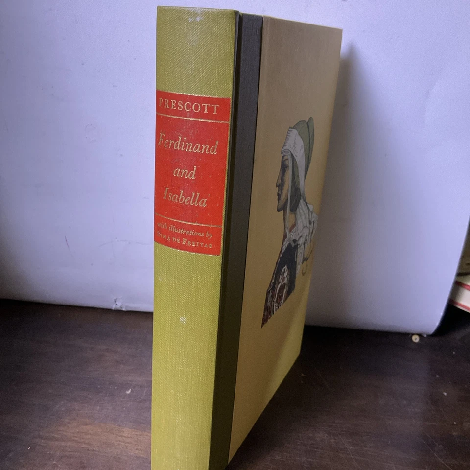 HISTORY OF THE REIGN OF FERDINAND AND ISABELLA [Heritage Press] (1967) Foto 2 de 4