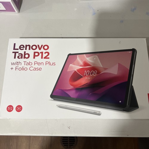 Lenovo Tab P12-2024 - Expansive Touchscreen Tablet - 12.7" 3K Display - 13MP Cam