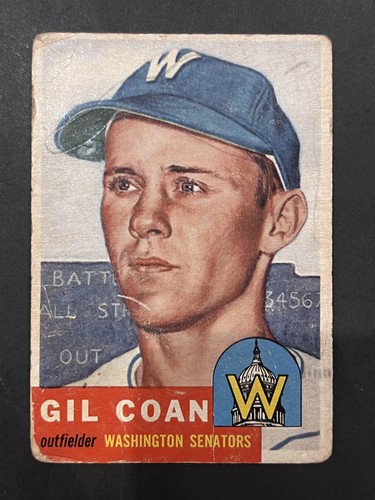 Gil Coan #133 1953 Topps card