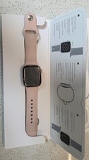 Apple Watch Series 9 45mm Pink Aluminum Case Pink Silicone Band GPS