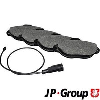 JP Group Bremsbelagsatz, Scheibenbremse Vorderachse U.A. FüR Fiat, Lancia