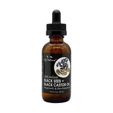 By Natures Black Castor Oil Black Seed 2oz Case of 12
