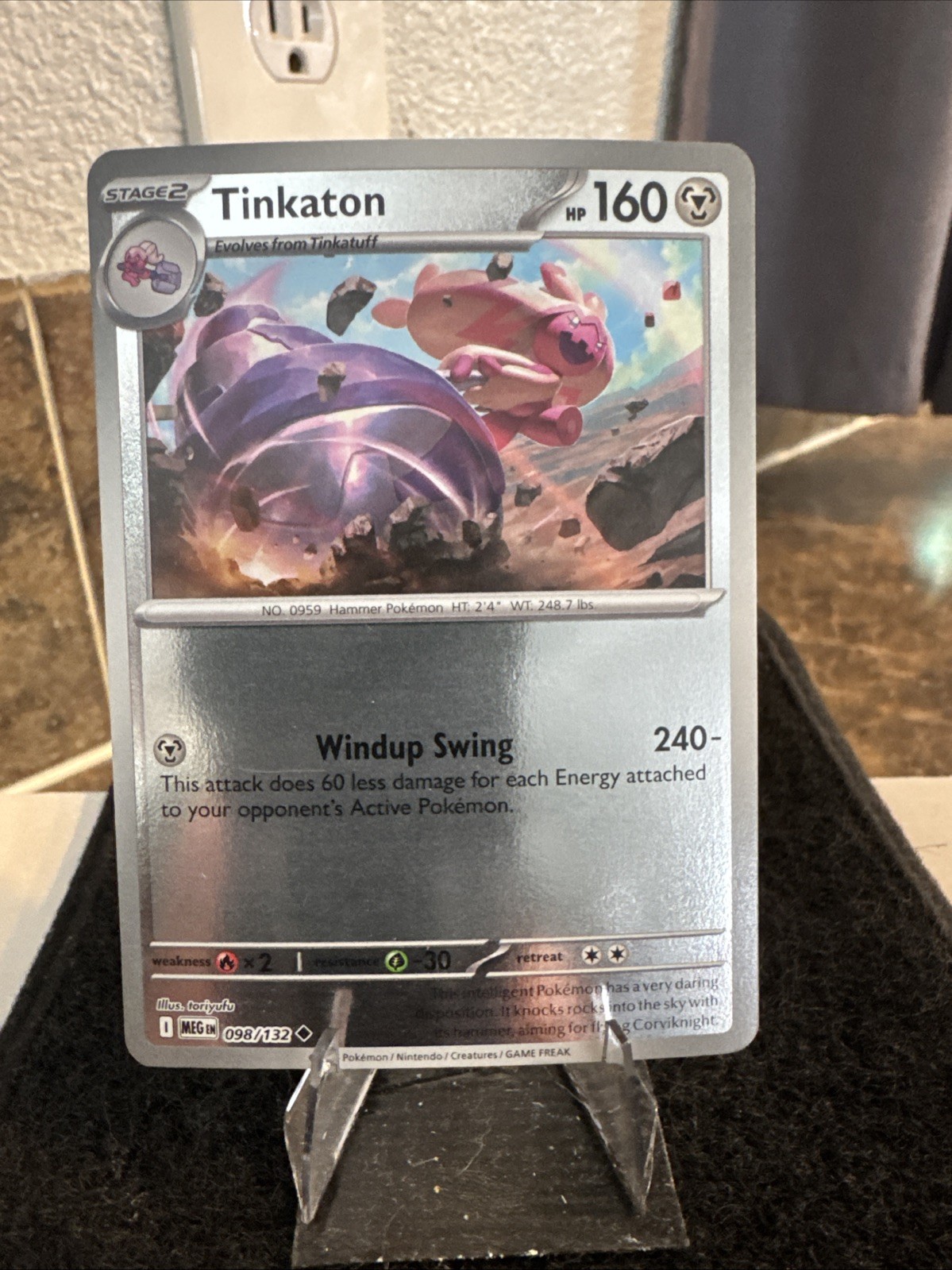 Tinkaton 098/132 Me01: Mega Evolution Reverse Holo