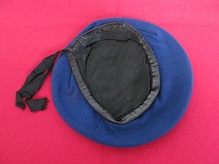 BERET COMMANDO BLEU ROI PARACHUTISTE INDOCHINE ALGERIE