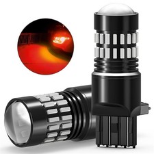 Auxito 7443 2x 7440 Led Red Flash Strobe Blinking Brake Tail Bulb Lightparking