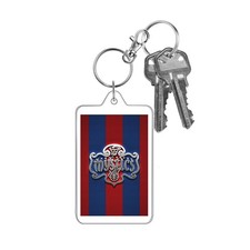 WNBA Womens Basketball Keychain Choose Your Team Metallic Logo Color Key Ring