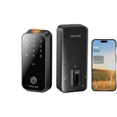 DREAME Smart Lock Lite   Fingerprint Keyless Deadbolt, App Control, Auto Lock