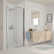 Image of Merlyn Arysto 6 Bifold Shower Door 1000mm Chrome Finish 1950mm Height Right Hand