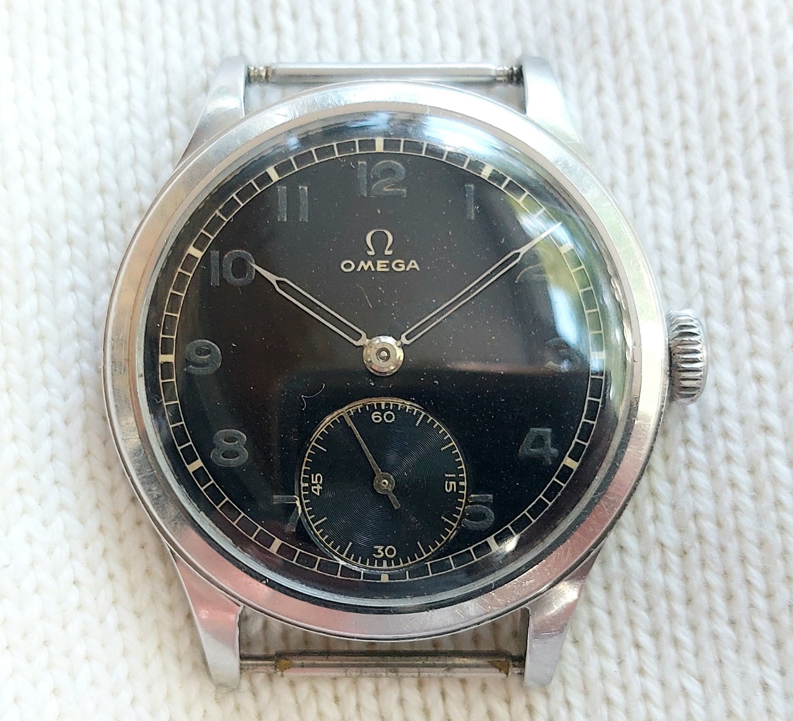 Omega military ww2 rare vintage watch 40s image 5
