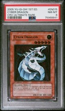 Yu-Gi-Oh! Cyber Drache CRV-DE015 Ultimate Rare 1. Auflage PSA Euro