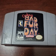 Conker’s Bad Fur Day (Nintendo 64, 2001)  AUTHENTIC TESTED N64