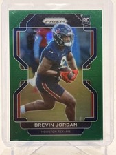 2021 Panini Prizm - Rookie Brevin Jordan #417 Green Prizm (RC)
