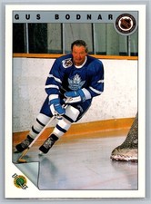 #31 Gus Bodnar 1991-92 Ultimate Original 6 Toronto Maple Leafs