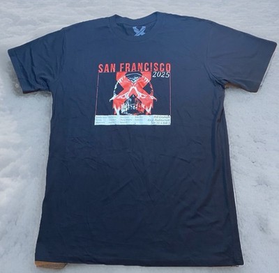 Excision NEW T-Shirt 2025 San Francisco Tour Concert X EDM Large