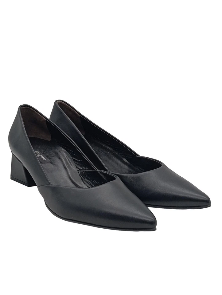 PAUL GREEN Stiletto Dames Escarpins T EU 40 noir style décontracté - Photo 1/4
