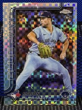 2025 Topps Chrome MASON FLUHARTY Toronto Blue Jays Rookie RC X-Fractor Refractor