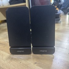 Creative A60 PC Speakers Desktop 2.0 Channel Wired Computer Multimedia Active