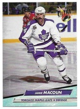 JAMIE MACOUN 1992-93 FLEER ULTRA CARD NM-MT CONDITION