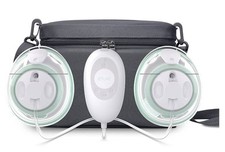 Elvie STRIDE PLUS Hands-Free Electric Breast Pump w/ 3-in-1 Carry Bag EB01
