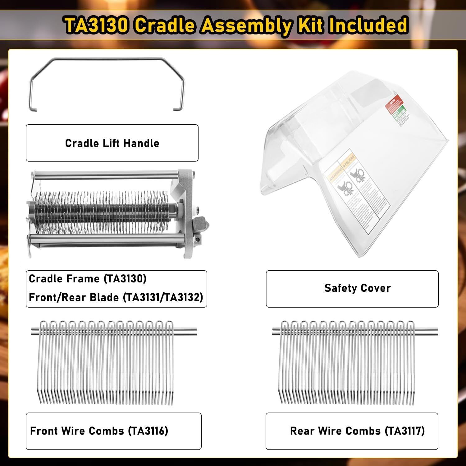 For Biro Tenderizers TA3130 Cradle Assembly W/ Cover PRO-9 Tenderizers Sir Steak