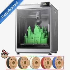 【Refurbished】Creality K2 Plus 3D Printer + 5 Pack Hyper PLA Filaments (New)