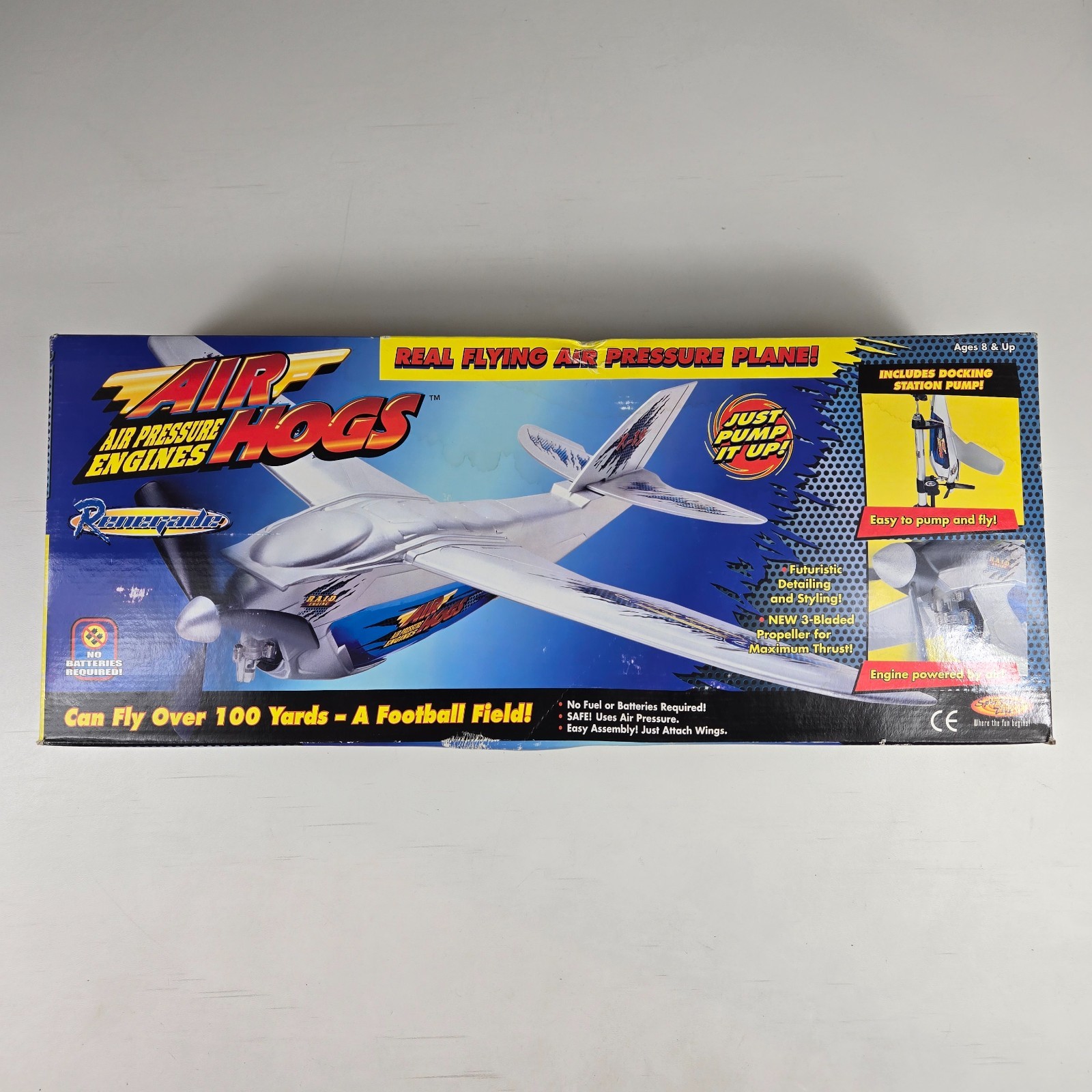 Air Hogs Renegade Airplane 1999 Spin Master Toys Air Pressur