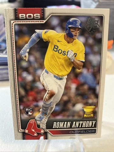 2026 Topps Series 1 Roman Anthony (RC) Super Box Exclusive Image Variation