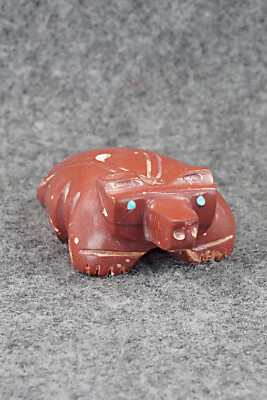 Badger Zuni Fetish Carving - Gilbert Lonjose