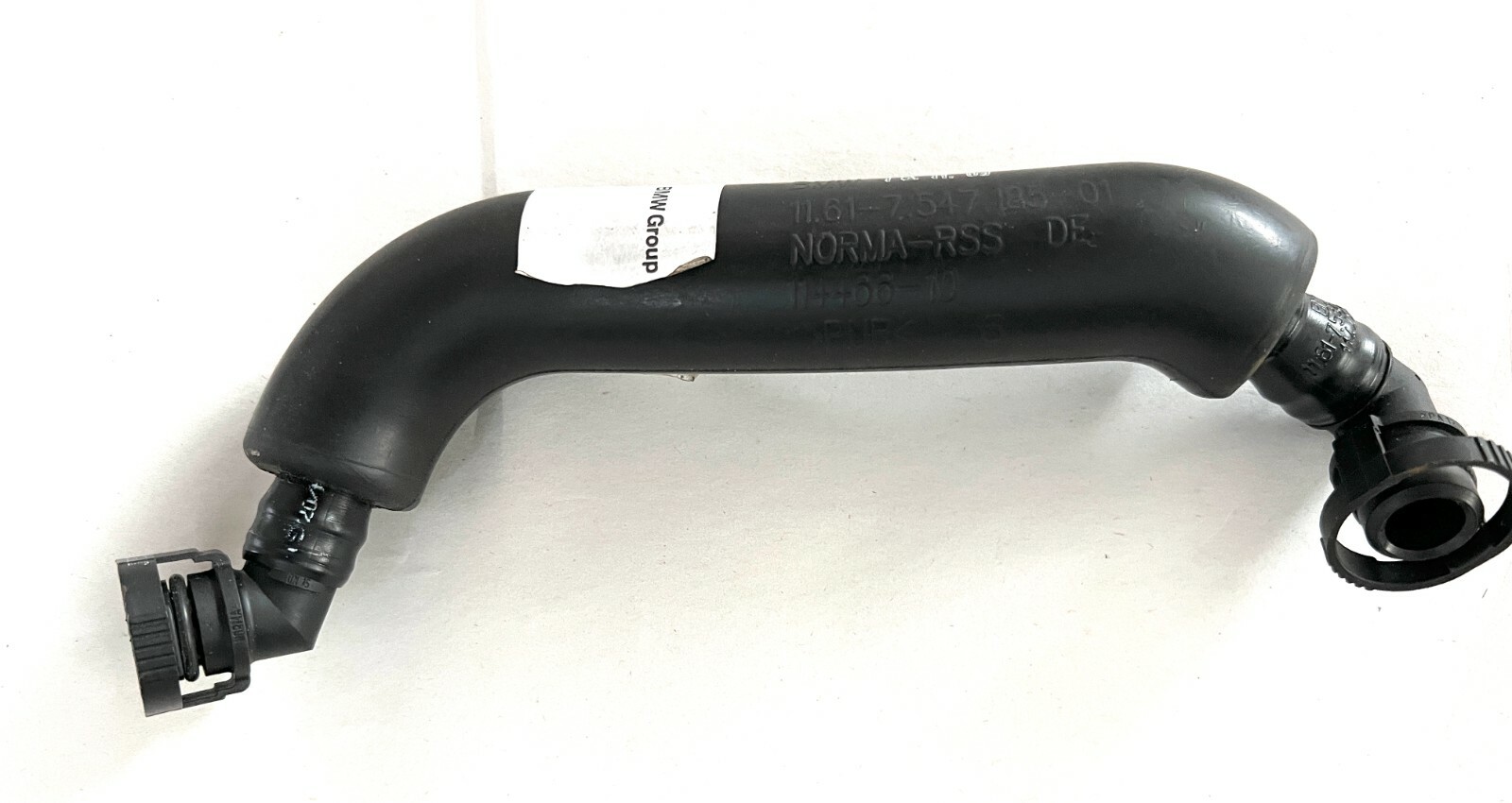 BMW Genuine Engine Crankcase Breather Hose OEM Part # 11617547185 