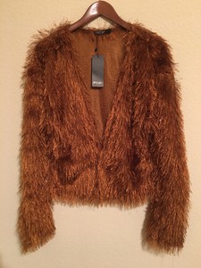 nasty gal shaggy cardigan