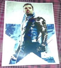 Sebastian Stan AUTOGRAPHED pre print PHOTO
