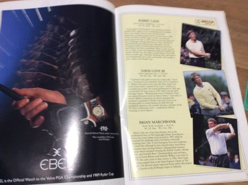 1990 BELLS SCOTTISH OPEN GOLF CHAMPIONSHIP PROGRAMME + SATURDAY TICKET - Picture 7 of 12